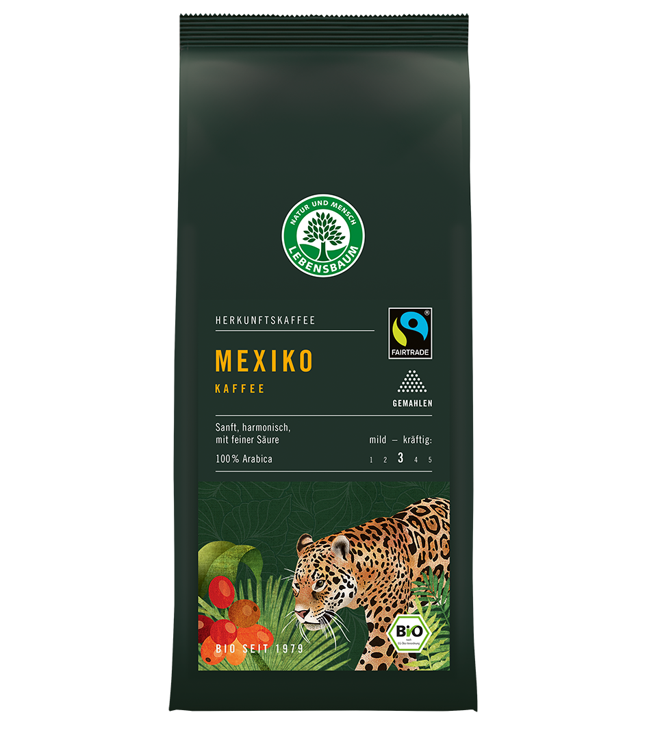 Mexiko Kaffee, gemahlen 