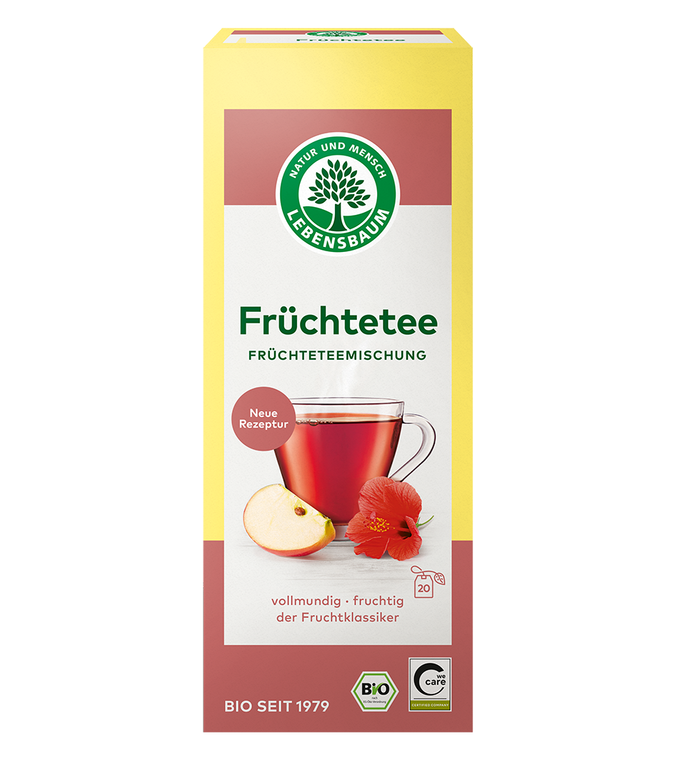 Früchtetee, Teebeutel